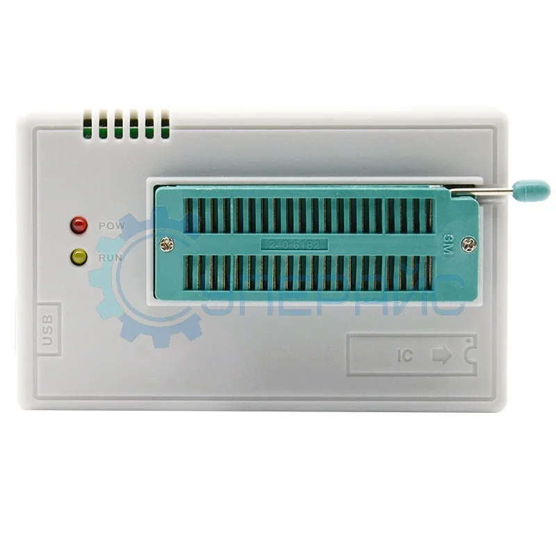 Программатор микросхем MiniPro TL866II Plus (22 адаптера) фото 1