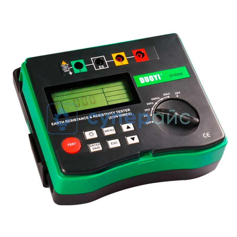 Цифровой тестер заземления Duoyi DY4300 фото 1