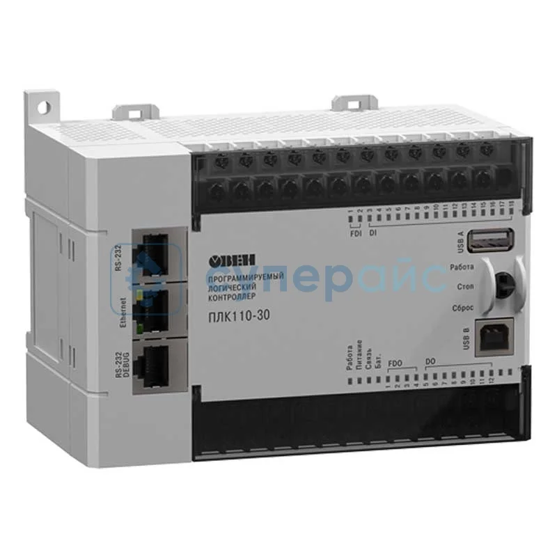 Логический контроллер Овен ПЛК110-24.30.Р-L фото 1