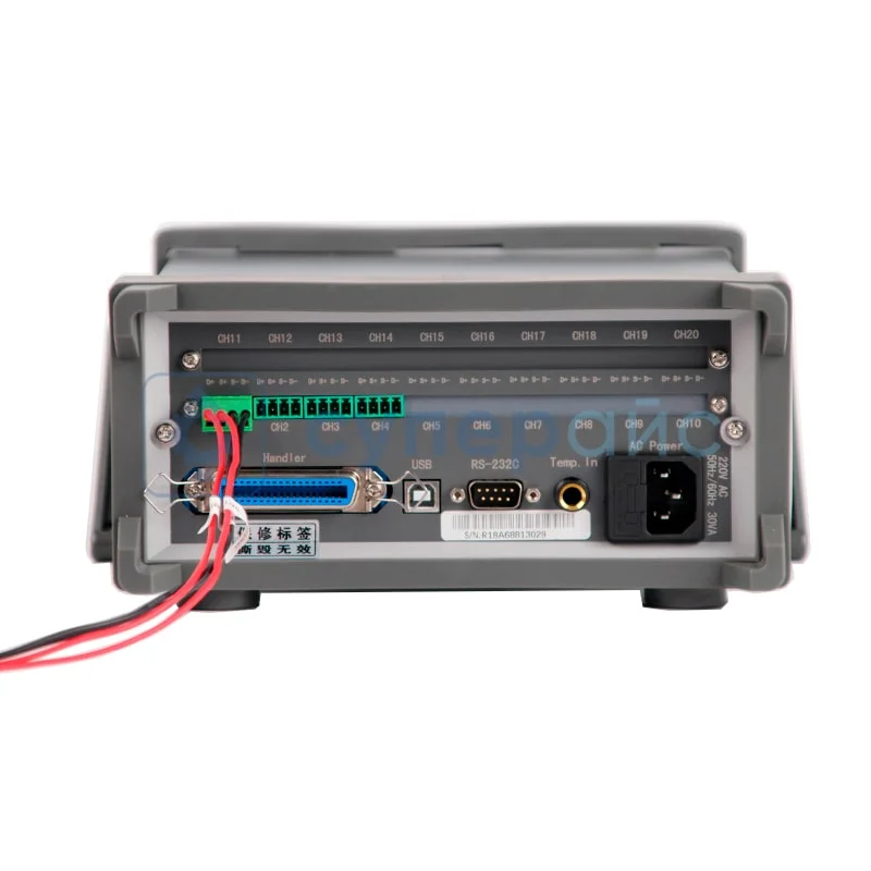 Многоканальный сканирующий тестер миллиомметр Tronovo TR2517-30 фото 3