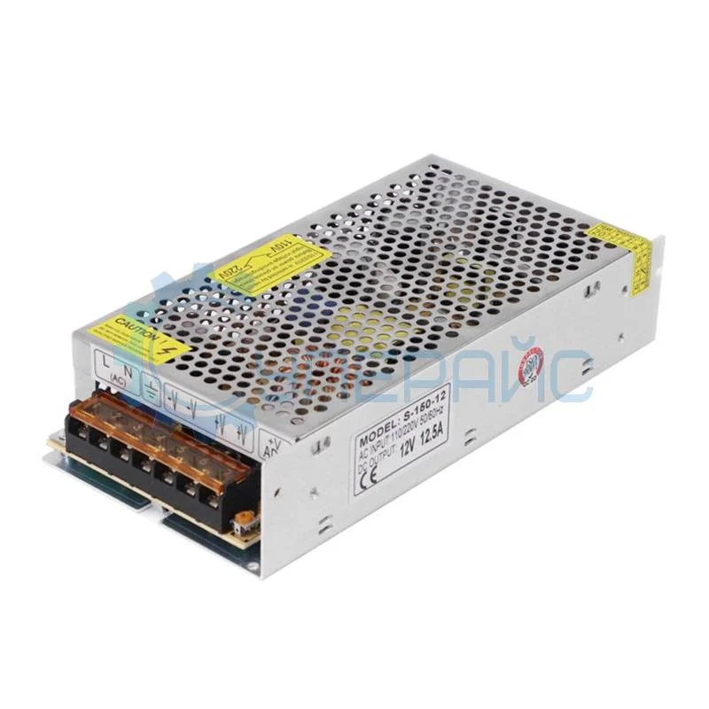 Источник питания SOMPOM S-150-12 (12В, 12.5А) фото 1