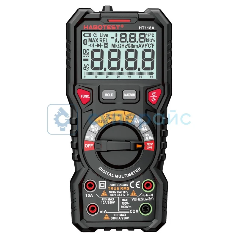 Мультиметр цифровой Habotest HT118A фото 1