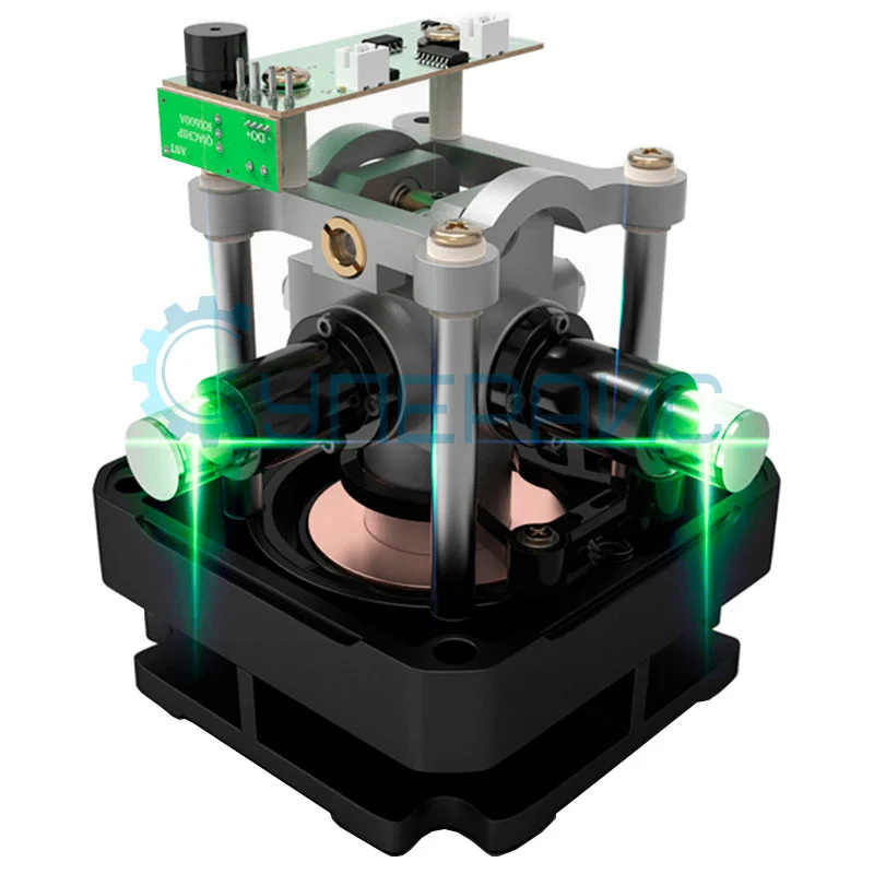 Нивелир GUANG CHEN H-802 (12 лучей) синий лазер фото 3