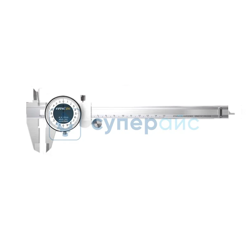Штангенциркуль с циферблатом SYNTEK 0-200 мм фото 1