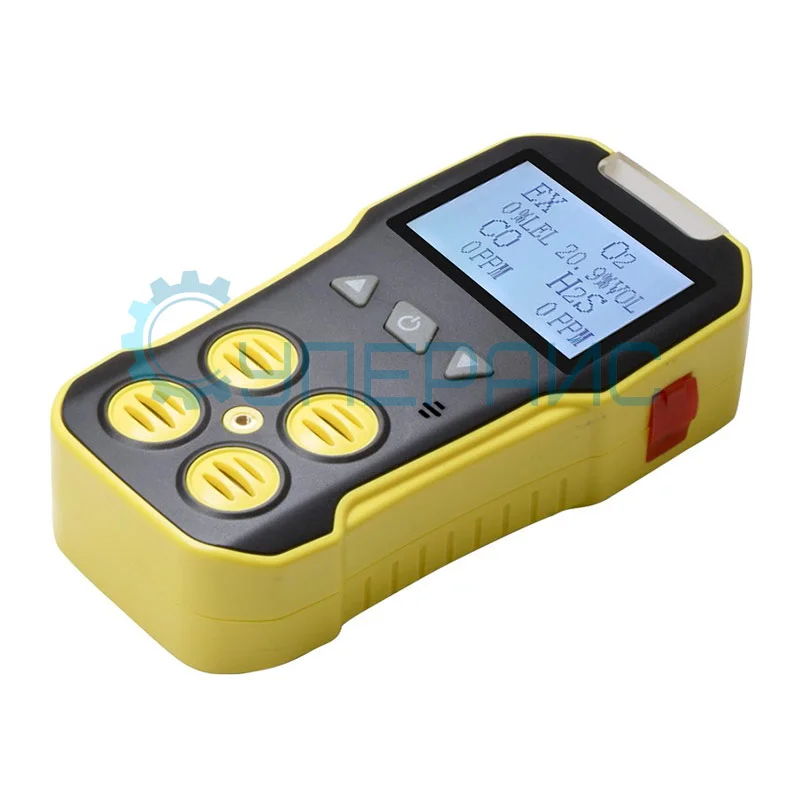 Мультигазовый детектор 4 в 1: горючих газов, сероводорода, угарного газа, кислорода BOSEAN BH-4A фото 3