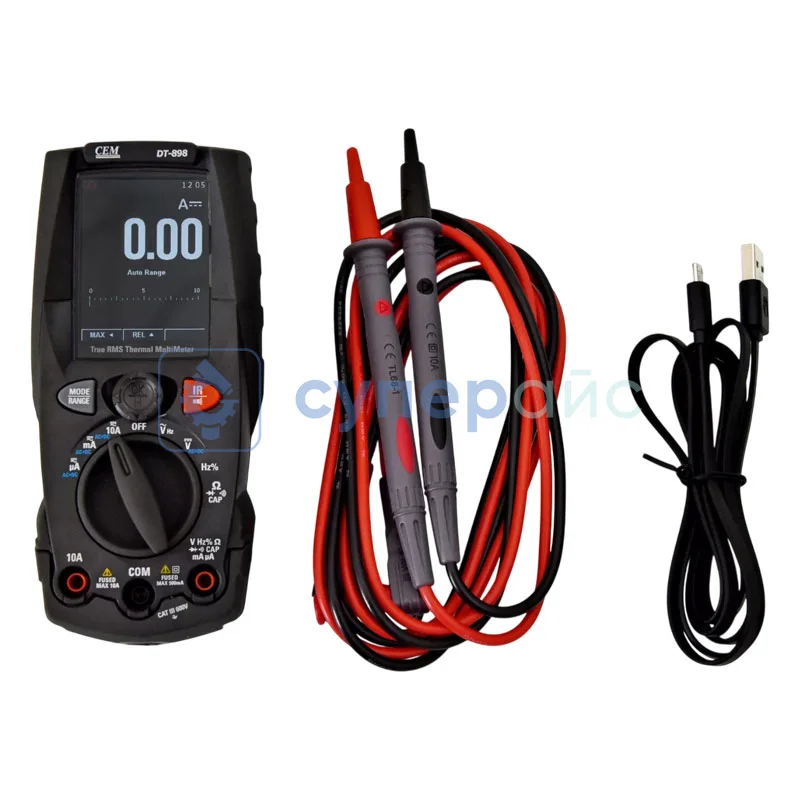 Цифровой мультиметр CEM DT-898 фото 4