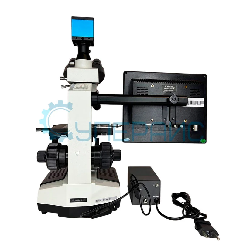 Исследовательский микроскоп Saike Digital SK2009HDMI-TH3 с дисплеем фото 2