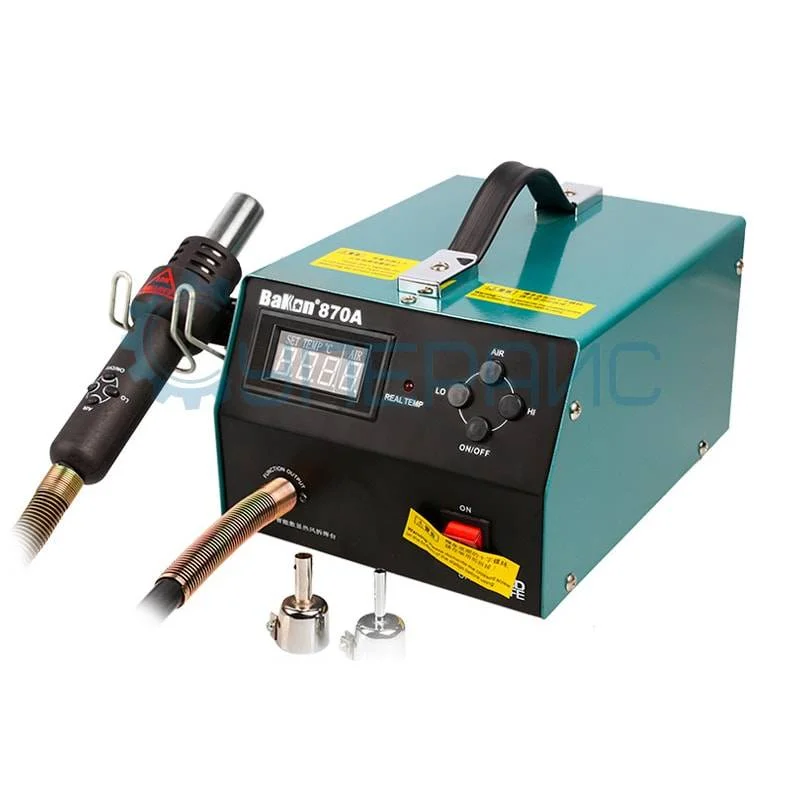 Паяльная станция с феном BAKON BK870A фото 1