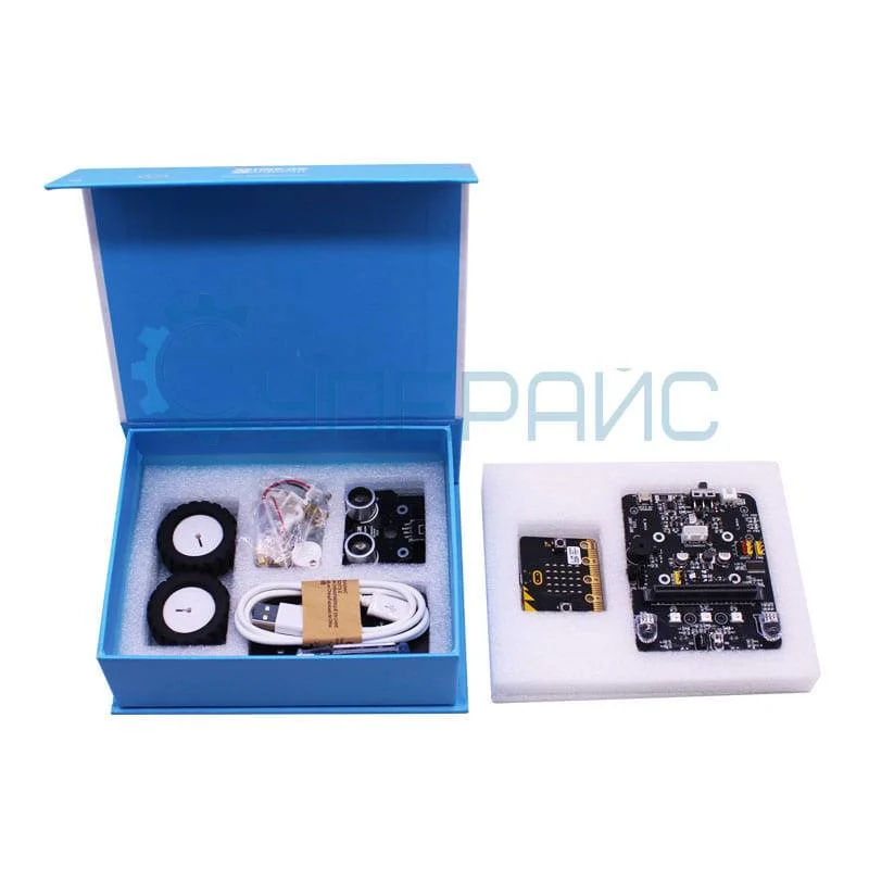 Программируемый робот-конструктор Yahboom micro:bit Smart Robot Car фото 1