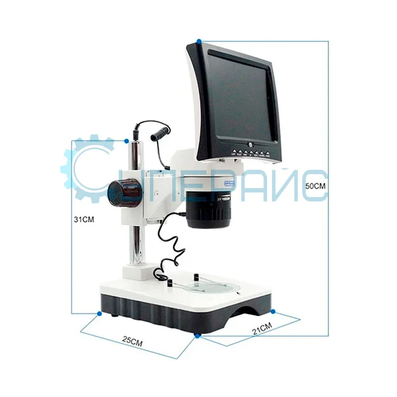 Стереомикроскоп Opto-Edu A36.1309 с дисплеем 8 дюймов фото 7