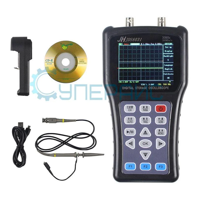 Ручной цифровой осциллограф JINHAN JDS6031 фото 5