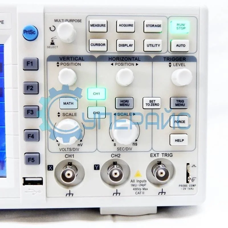 Цифровой осциллограф UNI-T UTD2052CL (2 канала х 50 МГц) фото 7