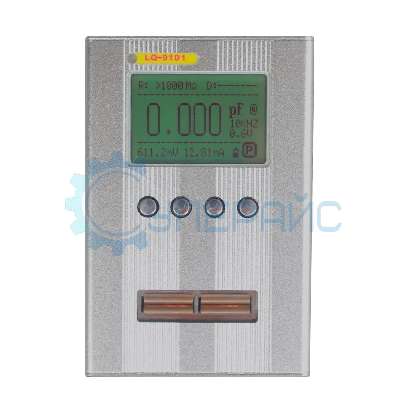 Цифровой измеритель LCR LQ-9101 с зажимами кельвина, 10 кГц фото 1