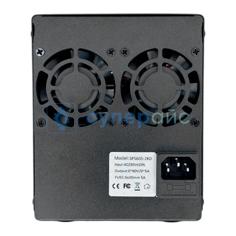 Блок питания с регулировкой Nice-Power SPS605-2KD фото 3