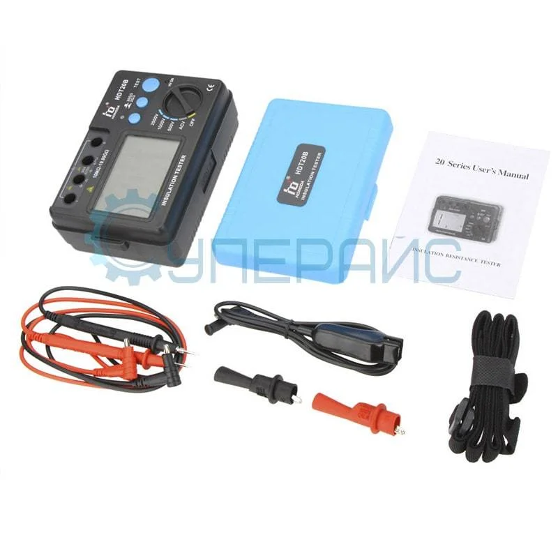 Электронный мегаомметр Hongda HDT20B фото 6