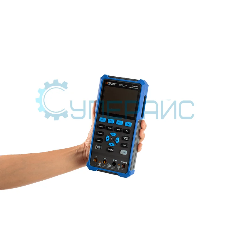 Осциллограф переносной OWON HDS272S (2 канала, 70 МГц) 3 в 1 с генератором сигналов фото 10