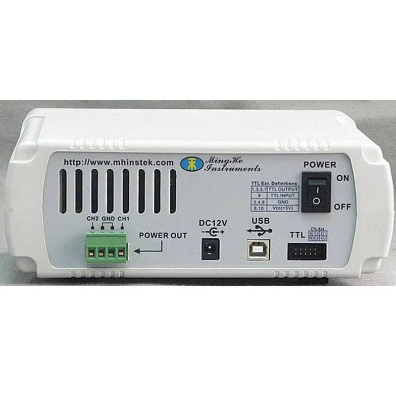 Генератор сигналов MHS-5200P+ (25 МГц) с усилителем 300мА (0-5МГц) фото 1