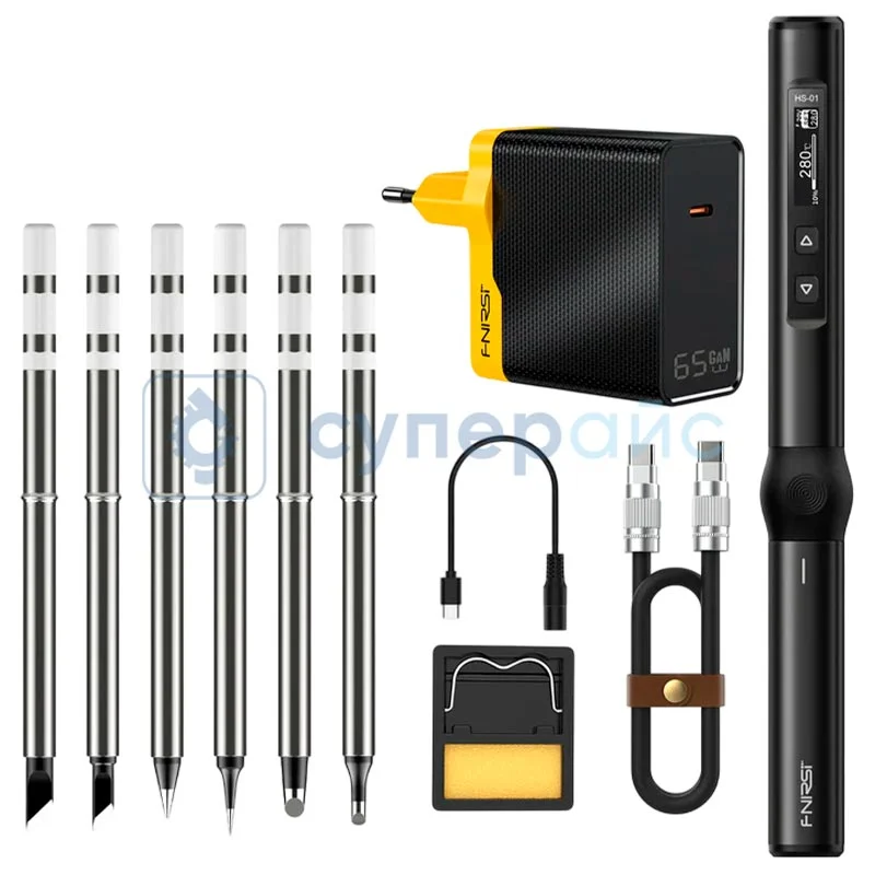 Электрический паяльник FNIRSI HS-01 F фото 1