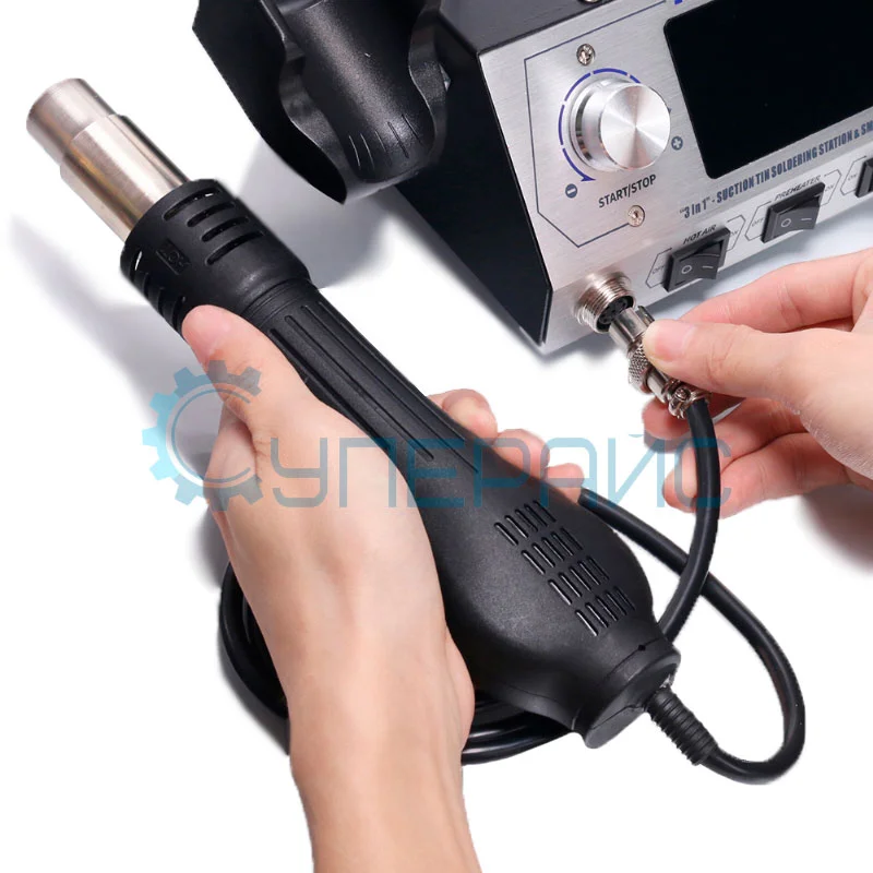 Цифровая паяльная станция YIHUA 853AAA+ для BGA корпусов фото 5