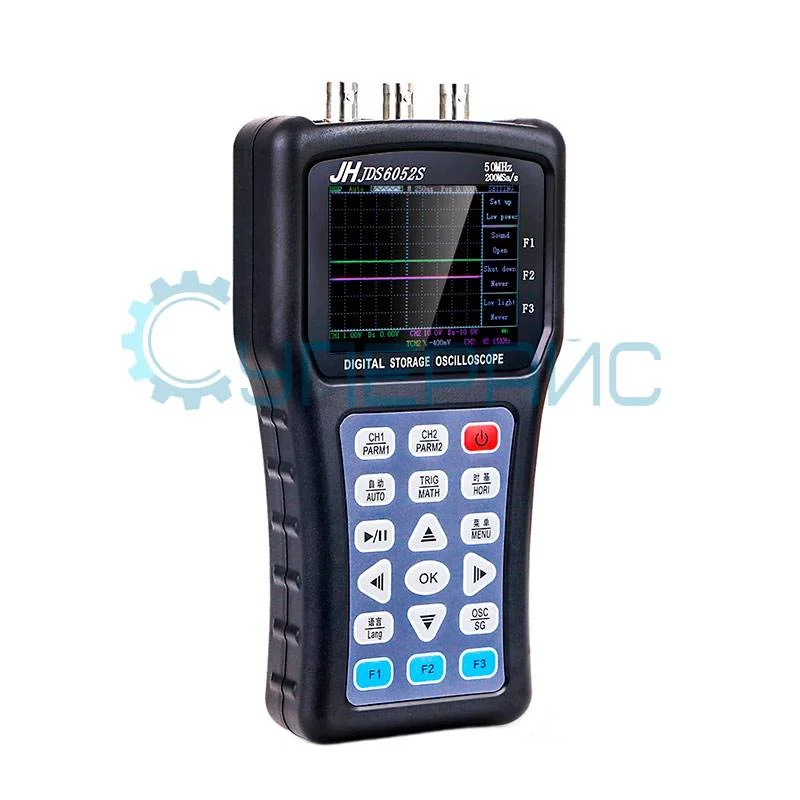 Ручной двухканальный осциллограф JINHAN JDS6052S фото 2