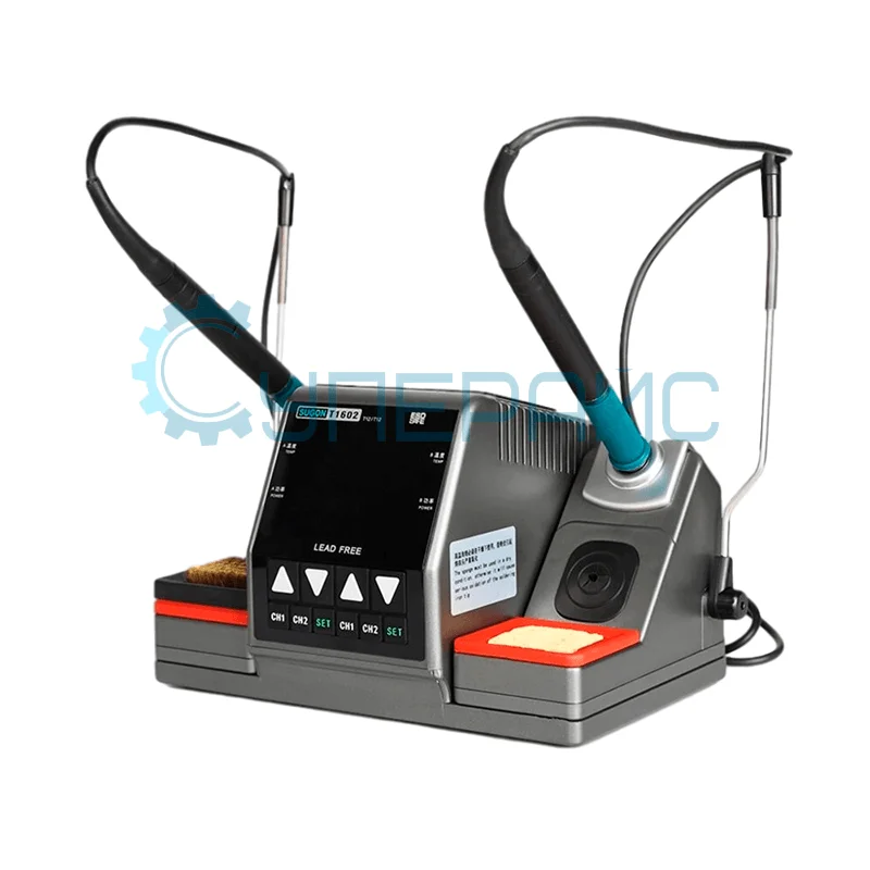 Двухканальная индукционная станция для пайки SUGON T1602, 150Вт фото 1