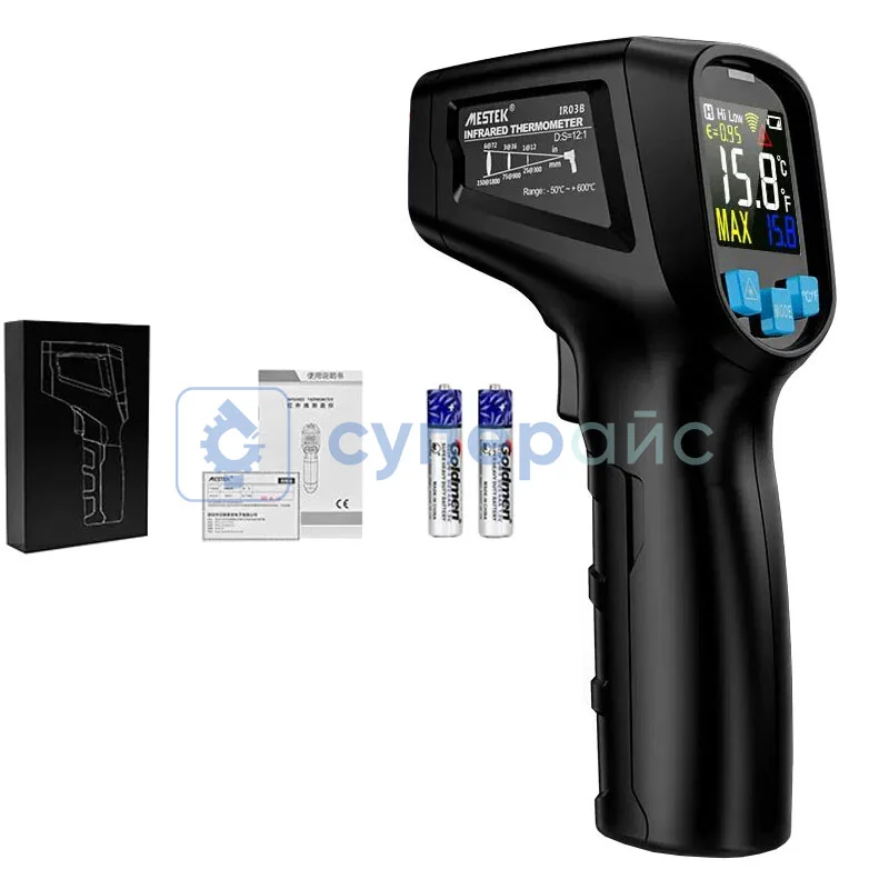 Лазерный пирометр Mestek IR03B фото 4