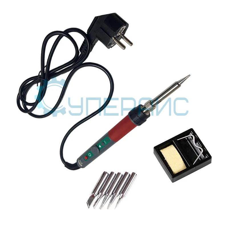 Набор для пайки CXG-DT70 10 в 1 (паяльник 70 Вт, расходники, ручной инструмент) фото 3