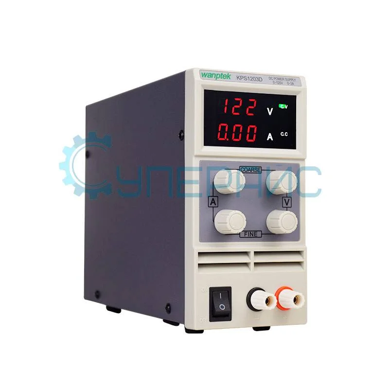Цифровой мини источник питания Wanptek KPS1203D (120В, 3А) фото 1