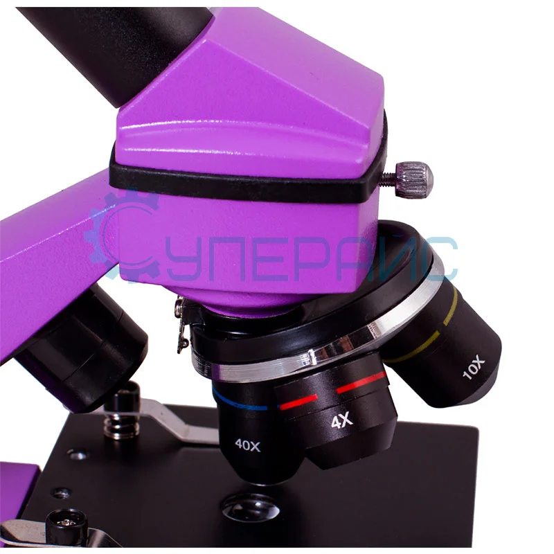 Микроскоп Levenhuk Rainbow 2L PLUS Amethyst\Аметист фото 5