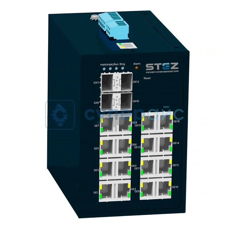 Коммутатор сетевой промышленный СТЭЗ STEZ3216-4SFP фото 1