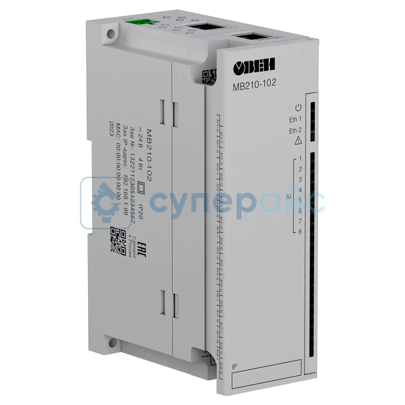 Модуль аналогового ввода Овен МВ210-102 фото 1