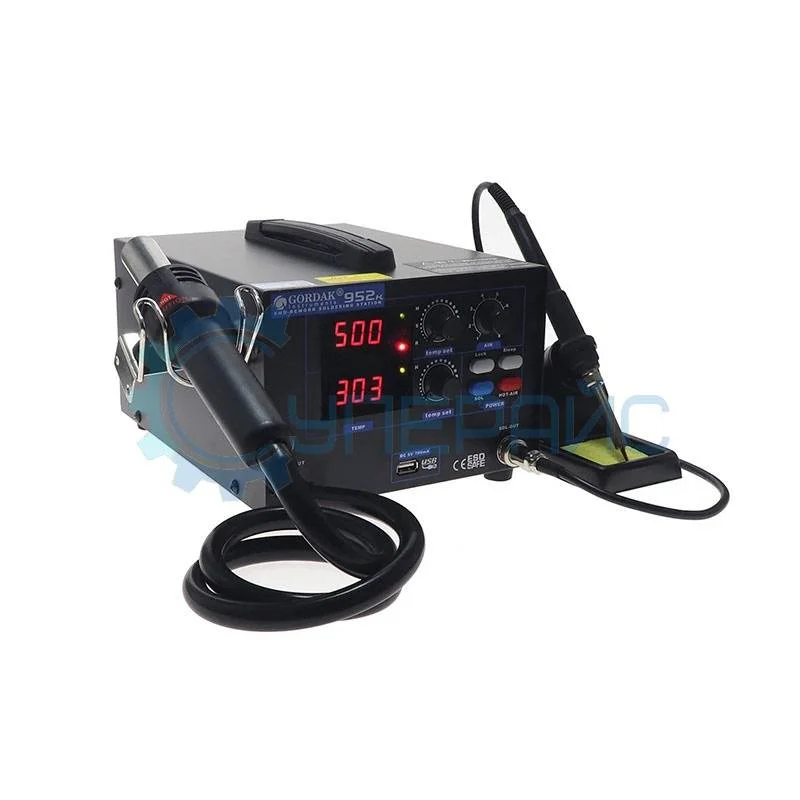 Паяльная станция GORDAK 952H с дисплеем фото 1