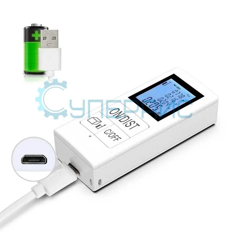 Лазерный дальномер GREENER 30 м фото 2