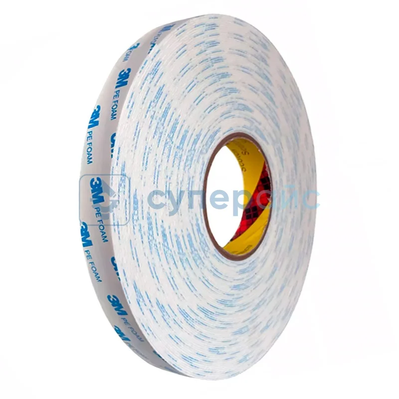 Скотч двухсторонний 3М1600Т 50 мм х 30 м фото 1