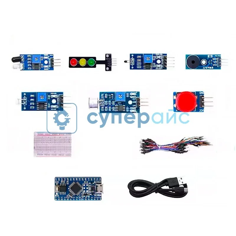 Стартовый набор Zhongling с Arduino-совместимым контроллером фото 1