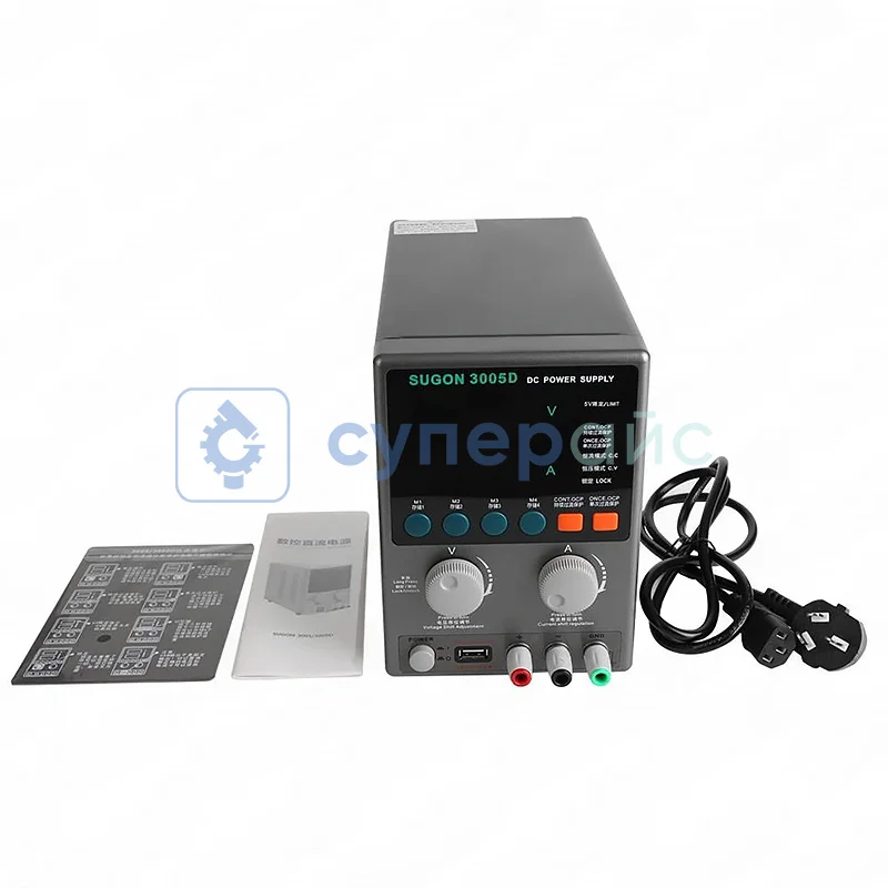 Лабораторный блок питания SUGON 3005D фото 5