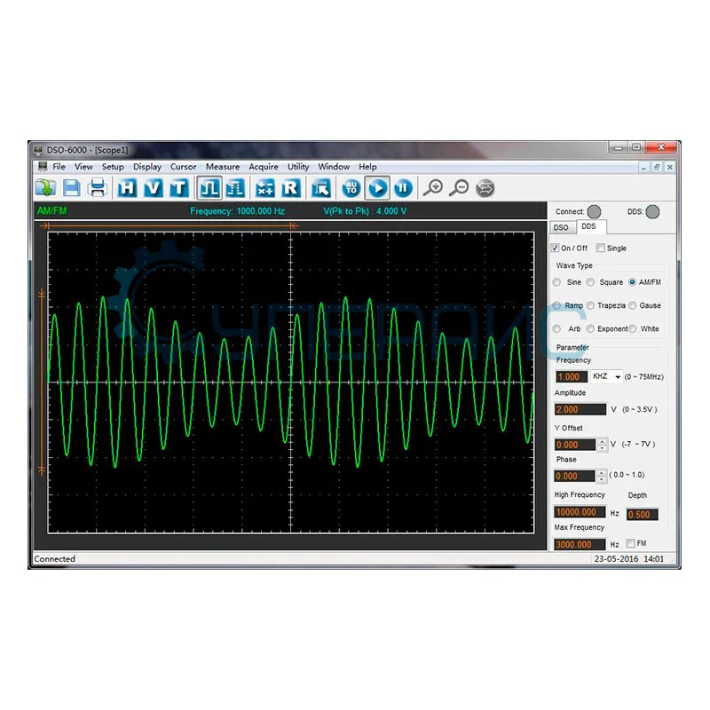 USB осциллограф Hantek 6204BD фото 13
