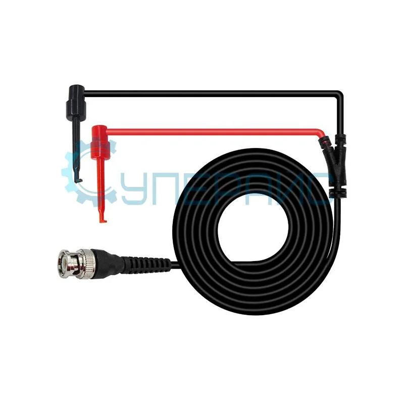 Коаксиальный кабель BNC с зажимами типа клипса Cleqee P1007 фото 1