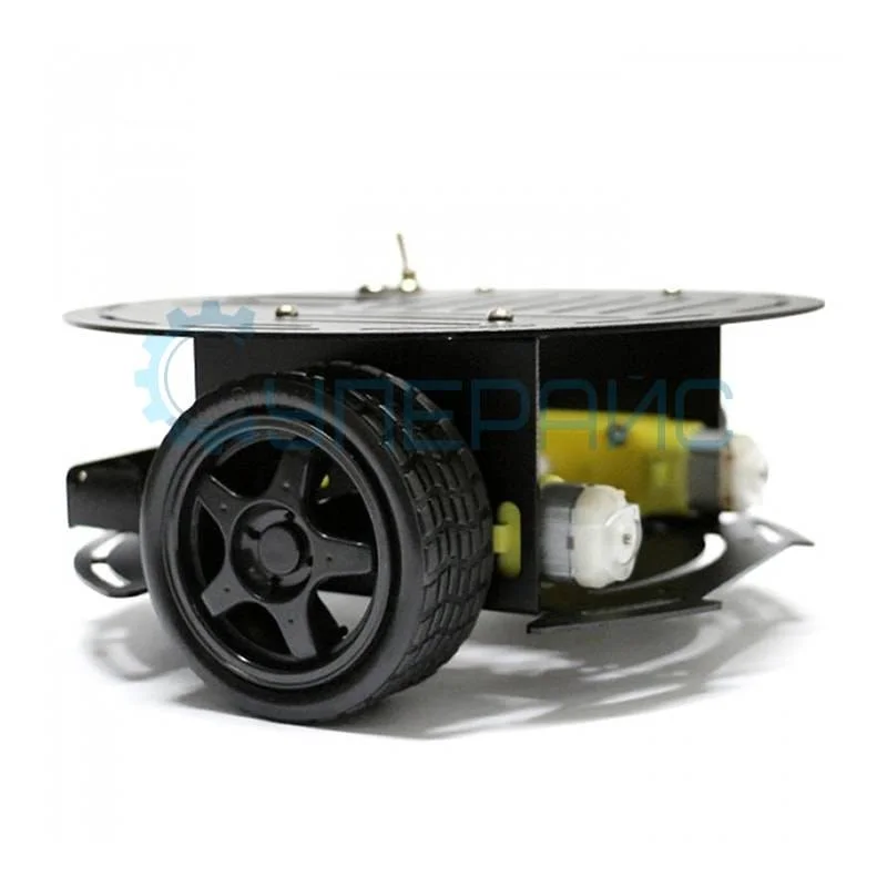 Металлическое шасси для построения робота 2WD фото 4