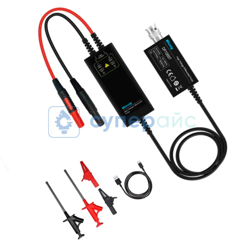 Высоковольтный дифференциальный пробник Micsig DP10007 фото 7