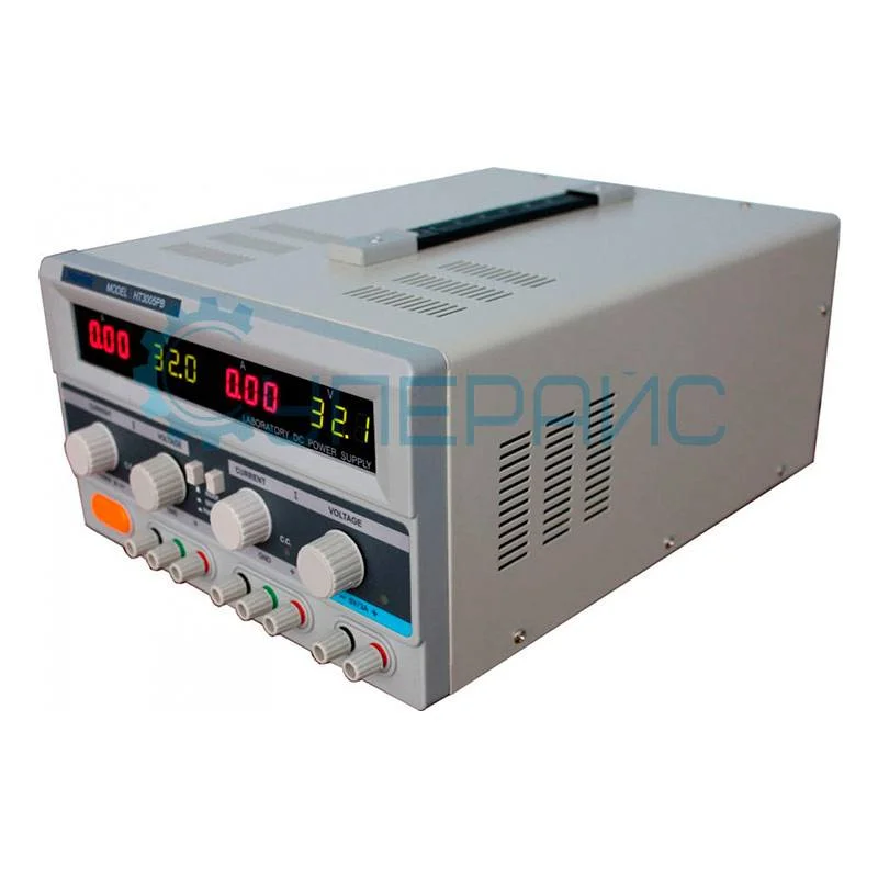 Трехканальный линейный источник питания Hantek HT3005PB (30В, 5А) фото 1