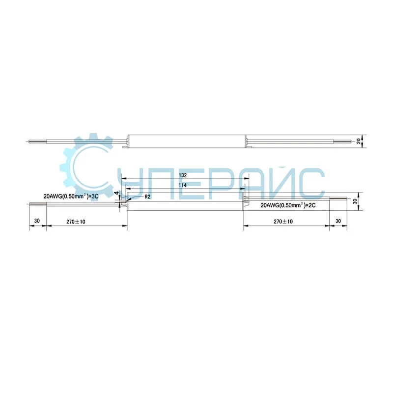 Блок питания для светодиодной ленты Smun SMV-10-12 (12 В, 0.85 А, 10 Вт) фото 2