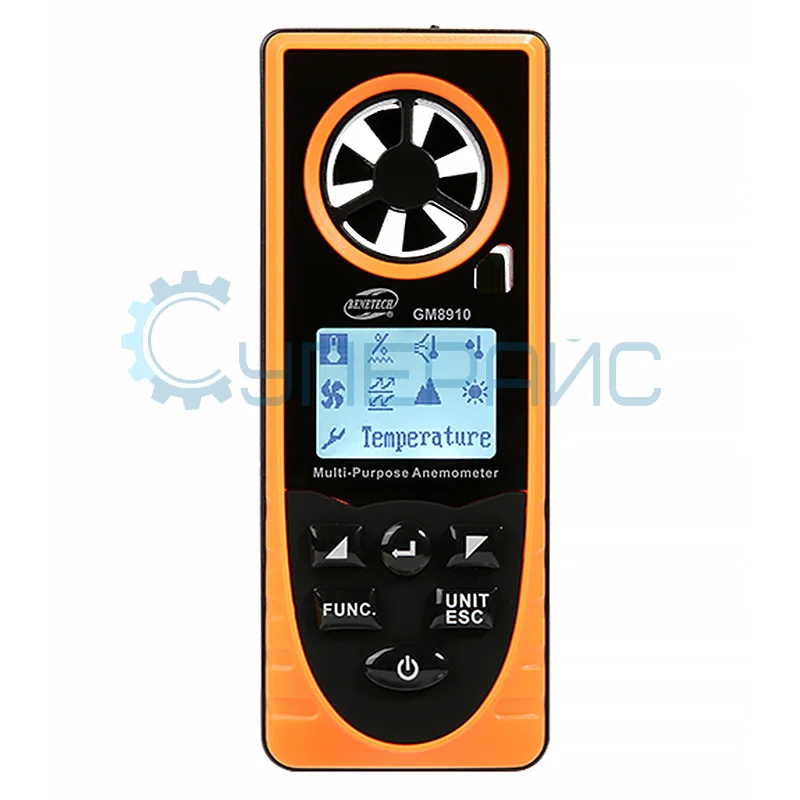 Многофункциональный анемометр Benetech GМ8910 фото 1