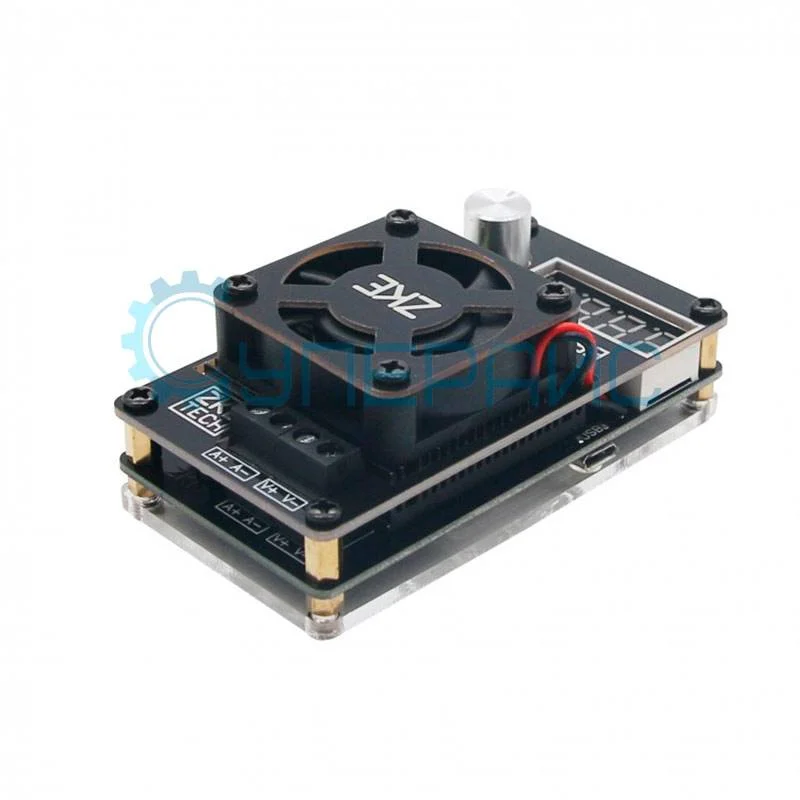 Тестер нагрузки аккумуляторов ZKETECH EBD-M05 фото 7