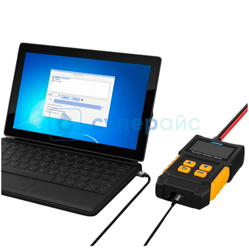 Тестер аккумуляторных батарей автомобилей AUTOOL BT360 фото 3