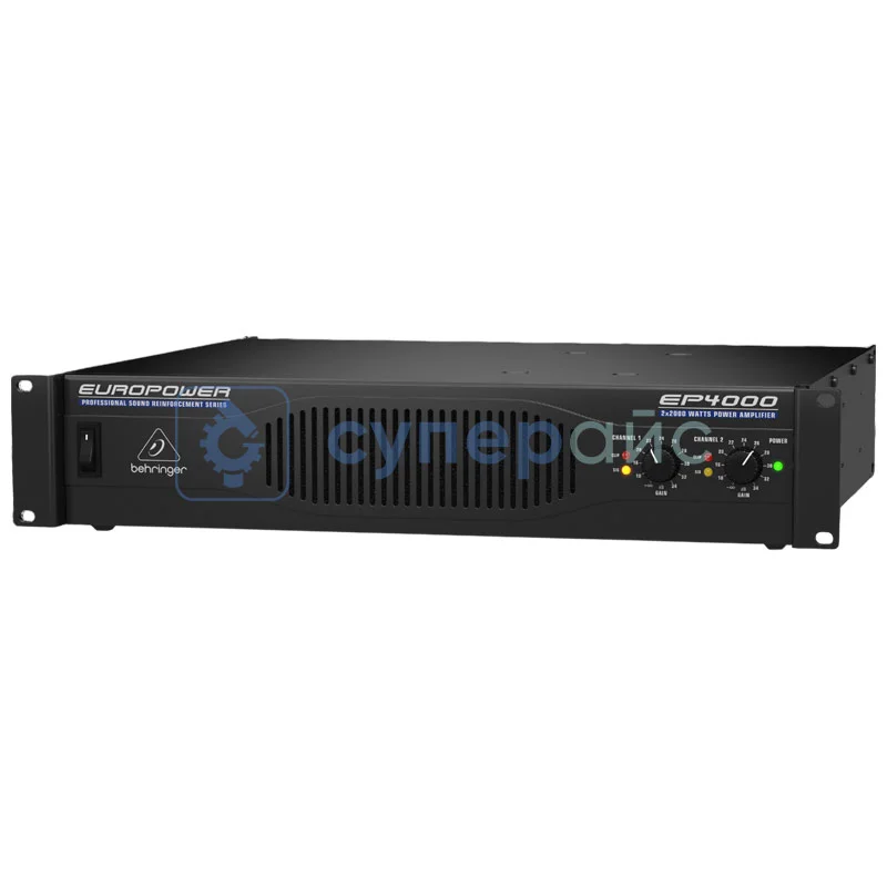 Двухканальный усилитель мощности звука Behringer Ep4000 фото 2
