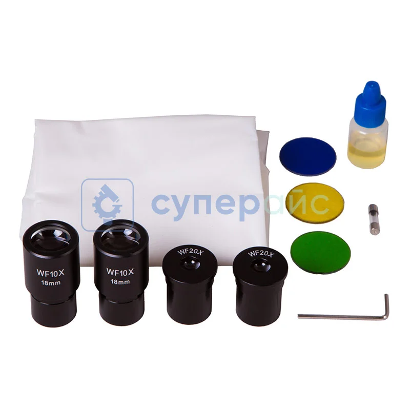 Тринокулярный биологический микроскоп Levenhuk 740T фото 14