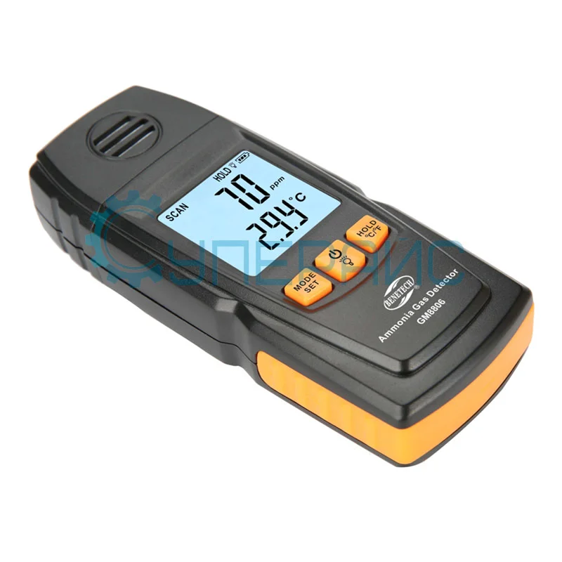 Переносной газоанализатор аммиака Benetech GM8806 фото 3