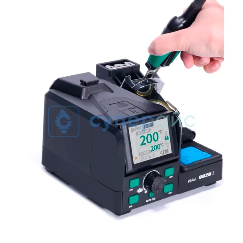 Паяльная станция с термопинцетом YIHUA 982D-I (C210) фото 2