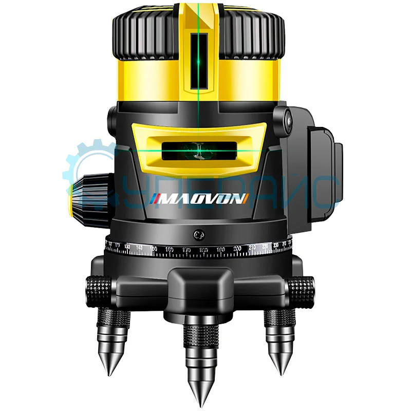 Трехлучевой нивелир MAOVON M235 со штативом фото 1